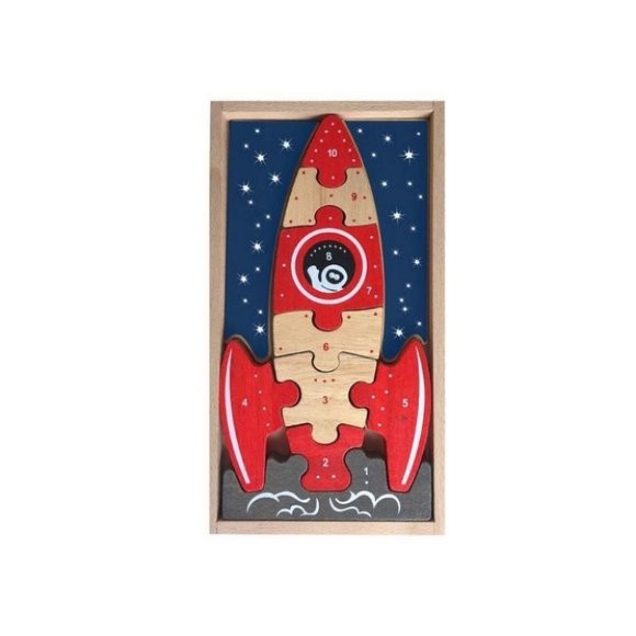 321 Blast Off Puzzle. Multilingual - Picture 2 of 3